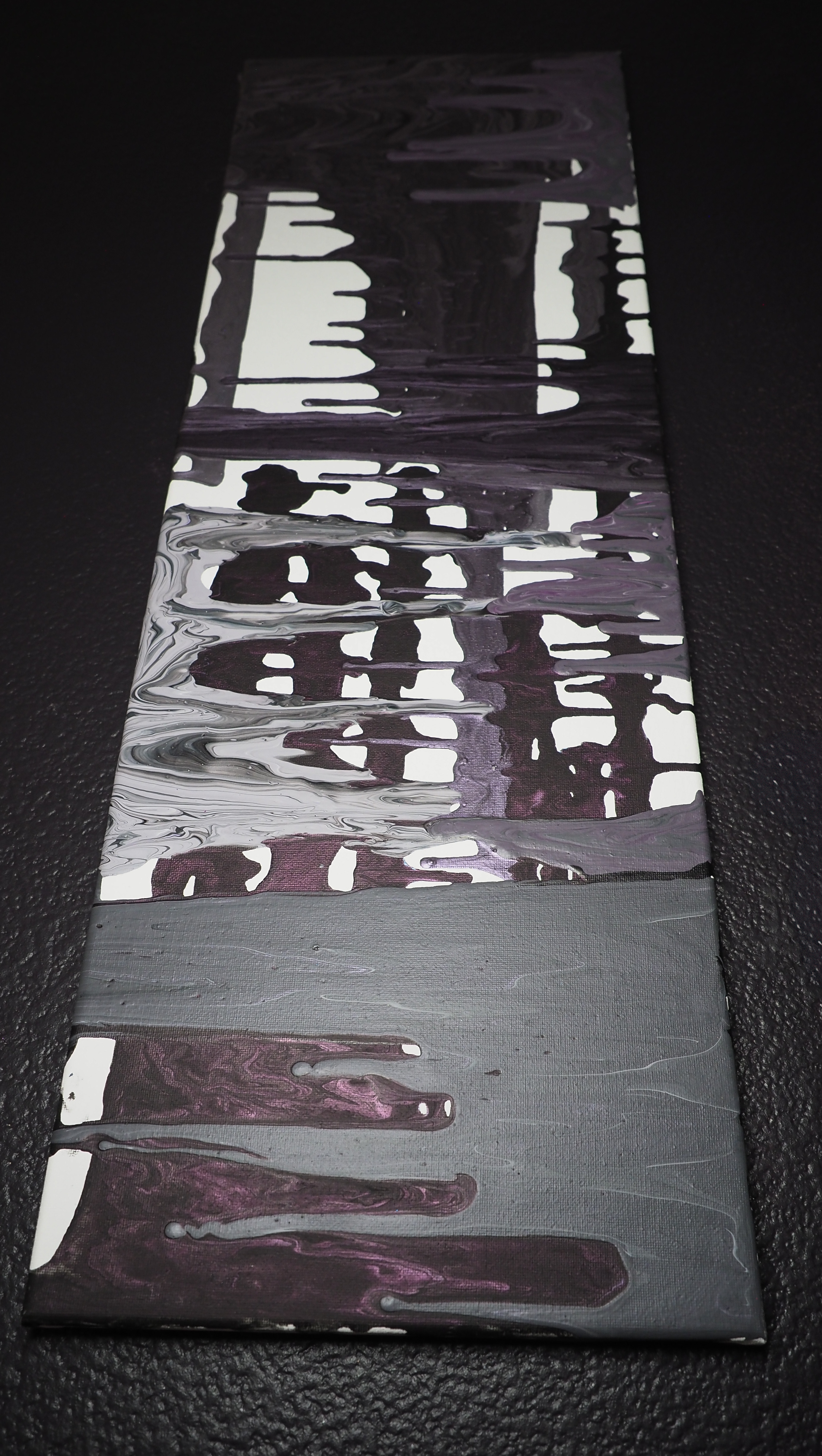 Liquid Lace abstract acrylic painting